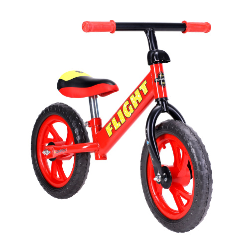 Беговел 12" COMIRON Flight / R0044 / уп 6 / Цвет: красный-желтый/ КРАТНО УПАКОВКЕ 6 ШТ.