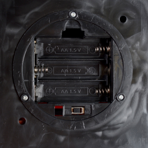 Светильник фонарь настольный Новогодний Камин 27 см / G346 /уп 24/от батареек