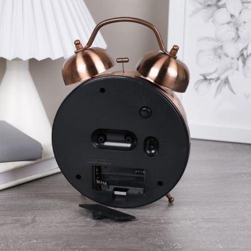 Будильник 19 см / 6050--MI /уп 50/ подсветка экрана