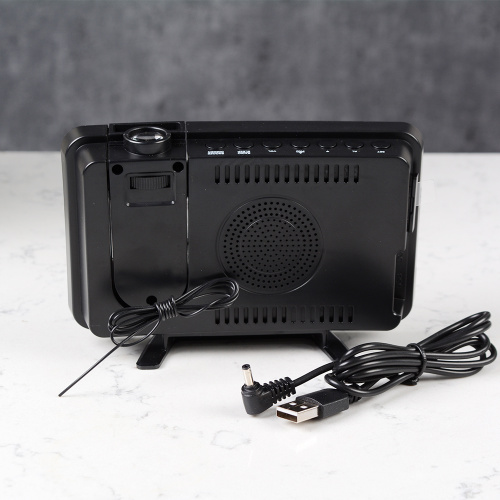 Часы настольные электронные 14.x2.5x10 / X0716 /уп 60/