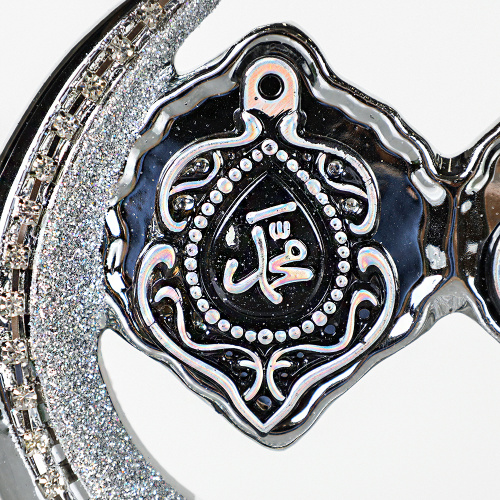 Статуэтка мусульманская 15 см / 1553BBH /уп 72/серебро