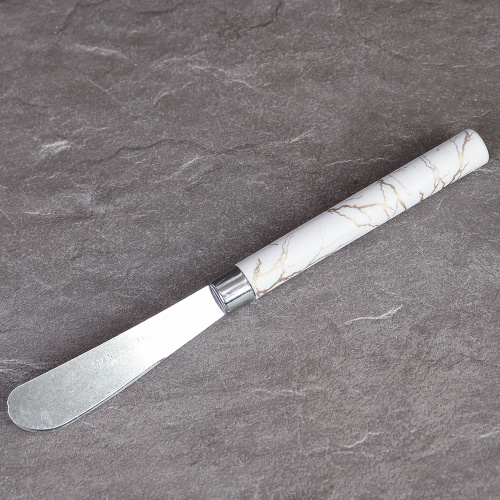 Нож для масла 5 штук 5х17 см / TV-1253 /уп 360/ белый