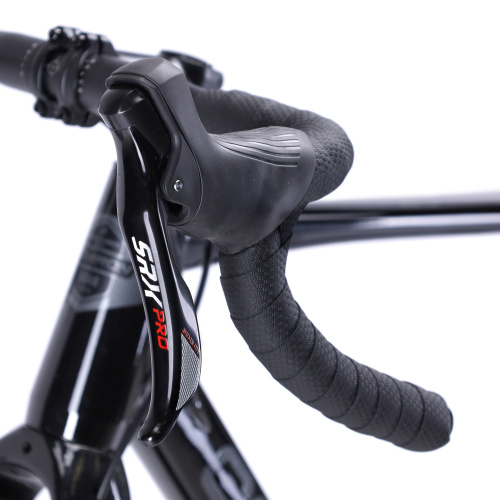 Велосипед грэвел COMIRON SPECTRUM I 700C-560mm SENSAH 1X11S, карбовилка, оси, чёрный event horizon