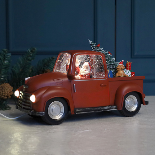 Светильник Новогодний светодиодный 28x11x12.5 см Дед мороз / NG206-45 /уп 6/ музыкальный