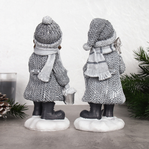 Фигурка мальчик 16 см / W840 /уп 64/Новый год