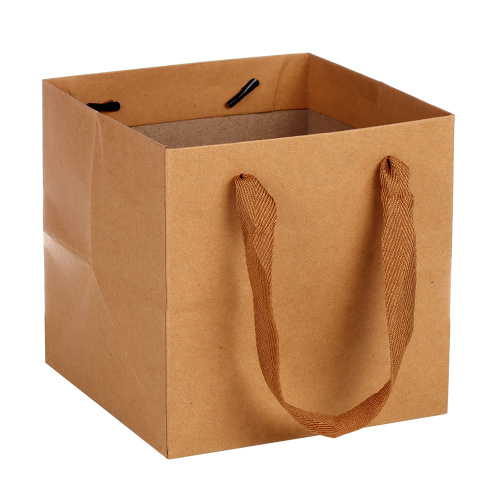 Пакет подарочный 15х15х15 см крафт / LT-212-1 /уп 12/960/ 260г