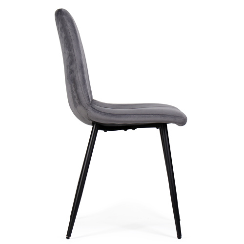 Стул кухонный SC-005N СЕРЫЙ ВЕЛЬВЕТ №9