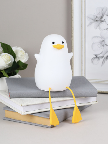 Светильник настольный 12,5х8 см Уточка / CW182609-6 /уп 80/