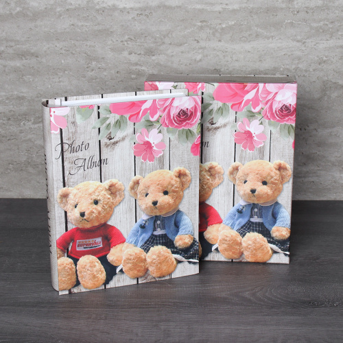 Фотоальбом 200 фото 10х15 Мишки / 9530 /уп 36/