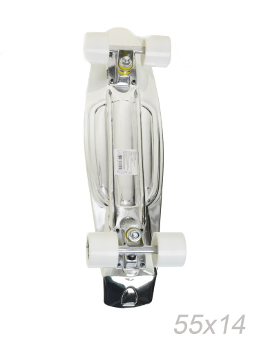 Лонгборд / GT22S /уп 8/ серебро металлик