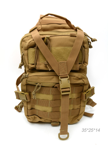 Рюкзак с одной лямкой 35х25х14 см хаки / MR7А /уп 1/