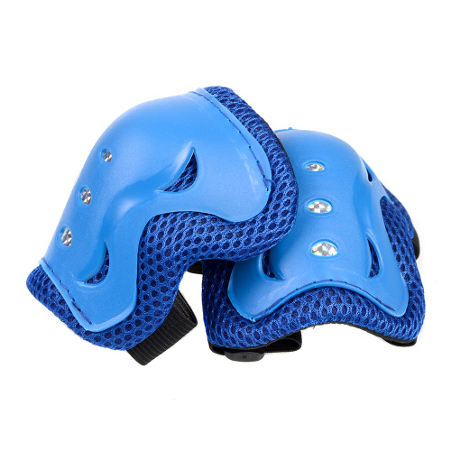 Защита для катания на роликах и велосипеде 6 предметов. 15лет и старше / Yan-58Big-BL /уп 100/ синий