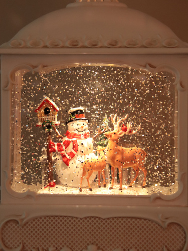 Светильник Новогодний светодиодный 18x8x27 см / WDL-24073B /уп 8/ музыкальный