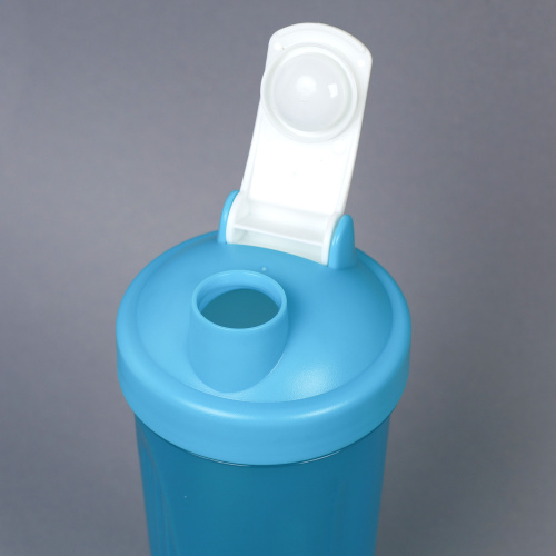 Бутылка/Шейкер SIMPLE SHSA-600 синий, для спортивного питания 600ML/уп72