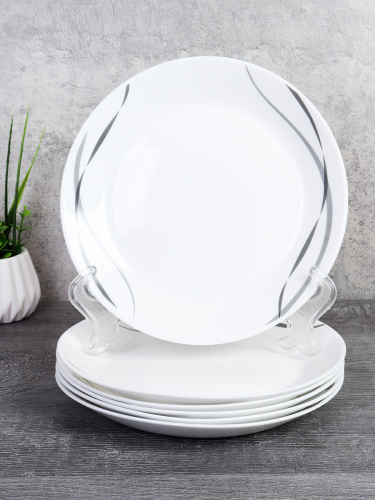 Набор тарелок 6 штук 190 мм / LYGP75 (2026) /уп 12/ Евро