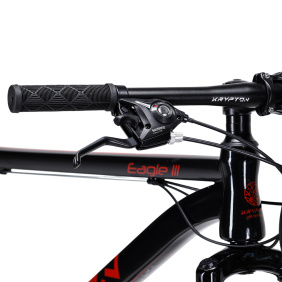 Велосипед 29" рама 19" 21sp KRYPTON EAGLE III чёрный dark fire red