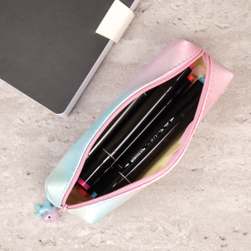 Пенал косметичка 5х21 см / YI-175 /уп 100/