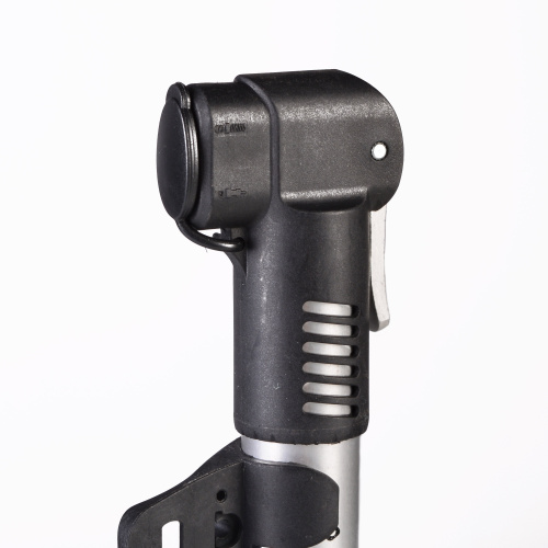 Велонасос COMIRON BEE 1, алюминиевый, телескопический, Presta и Schrader, 27*230мм, 6 бар, шток 8мм,  вес 155 г./уп 100/