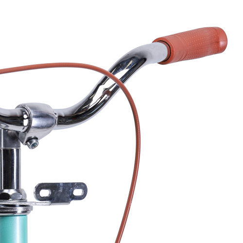 Велосипед городской MEGAWHEELS MEGAPOLIS 26" одна скорость, ножной тормоз, мятный