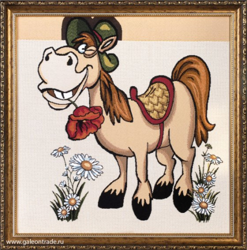 Картина гобелен 47x48 Красавчик / KS4020-2 / иваново 