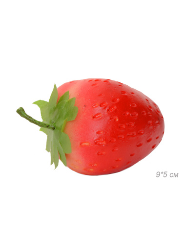 Муляж Клубника 9 см / 33-15 /уп 150/300/