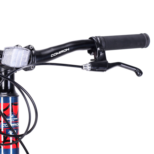Велосипед 20" рама 12" 7sp COMIRON REBEL сине-красный