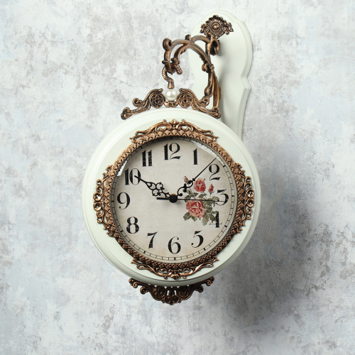 Часы настенные двухсторонние Вокзальные 25х35 см / 11231A /уп 6/