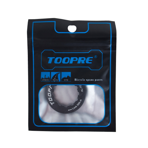 Крышка-фиксатор кассеты велосипеда. Размеры 35.4х35.4х7мм. TOOPRE CLC-01. Черный /уп 100/