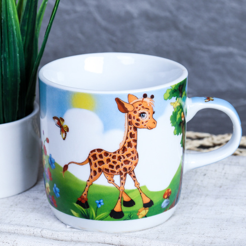 Набор посуды 3 предмета / C884# /уп 6/12/ Жирафик