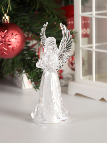Свеча светодиодная Ангел 11,5 см / JS-0511 /уп 12/240/
