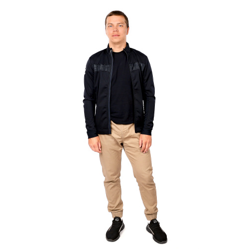 Кофта с длинным рукавом черная PARTIZAN / CM-010 Размер L /уп 1/