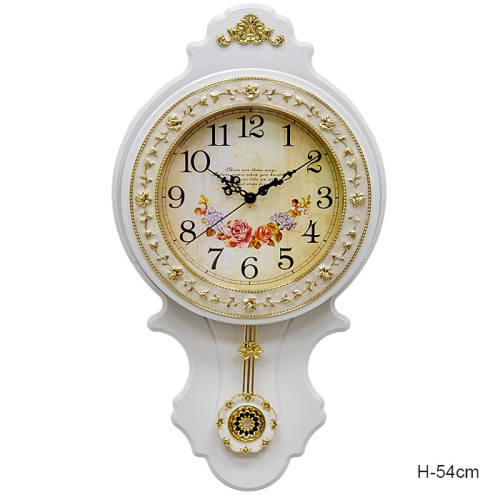 Часы настенные с маятником 56ч31 см / 10007 /уп 10/