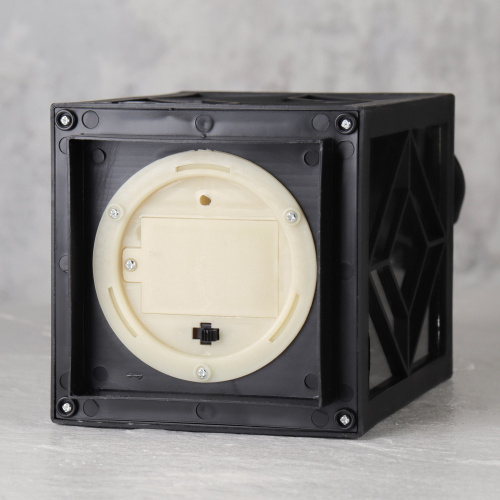 Светильник фонарь настольный Новогодний 26 см черный / W672-21 /уп 30/от батареек