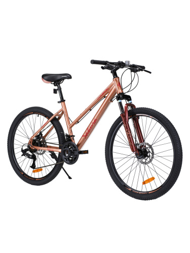 Велосипед 26" рама 17" 21sp COMIRON SAKURA персиковый