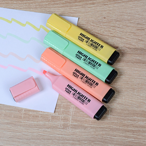 Текстовыделитель набор 4 штуки / H5828 /уп 48/288/