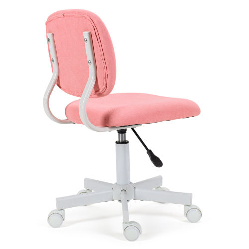 Детское кресло MC-201-W РОЗОВЫЙ №24 велюр