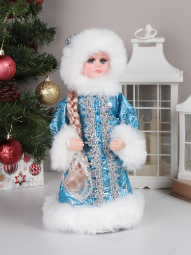 Фигурка Снегурочка 30 см / 15B23-12 /уп 36/ музыкальная