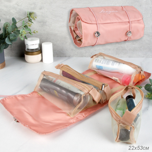 Косметичка 22х53 см розовая / XN-023PN /уп 150/