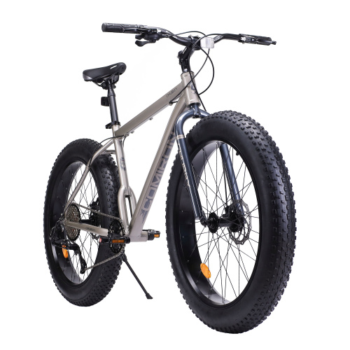 Велосипед фэт-байк 26"x4" рама 17" 1х10sp 11-42T COMIRON CHUBBY бежевый
