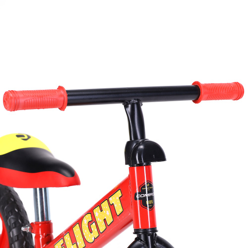 Беговел 12" COMIRON Flight / R0044 / уп 6 / Цвет: красный-желтый/ КРАТНО УПАКОВКЕ 6 ШТ.