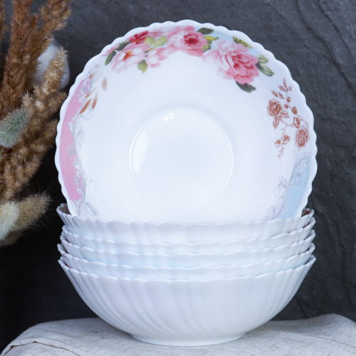 Столовый набор 13 предметов / 13/7578 (6801) /уп 2/ Розы на голубом