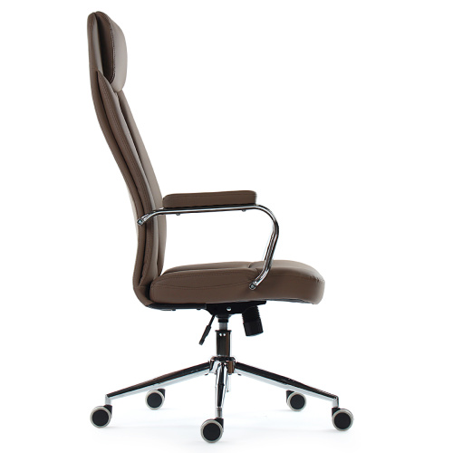 Кресло руководителя CH-11M Темно-бежевый экокожа № 54