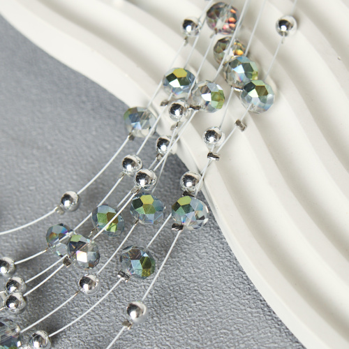 Колье многослойное и серьги / AILI-1-10 / 