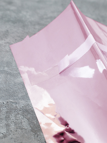 Дождь занавес 100x200 см светло розовый / NGA-19 /уп 10/300/для фотозоны на клейкой ленте