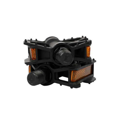 Педаль детская MIXIEER KIDS MX-P682, полипропиленовый корпус, без подшипников, ось 4S, с рефлектором, 97х73мм 1 пара. Резьба 9/16 дюйма /уп100/