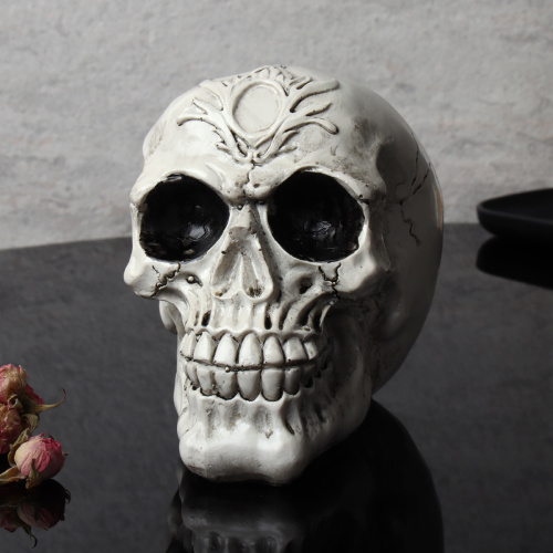 Копилка Череп 12 см / KY-28 /уп 48/Хэллоуин