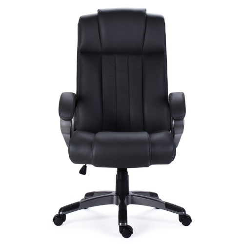 Кресло руководителя CH-003DS PL СЕРЫЙ ЭКОКОЖА