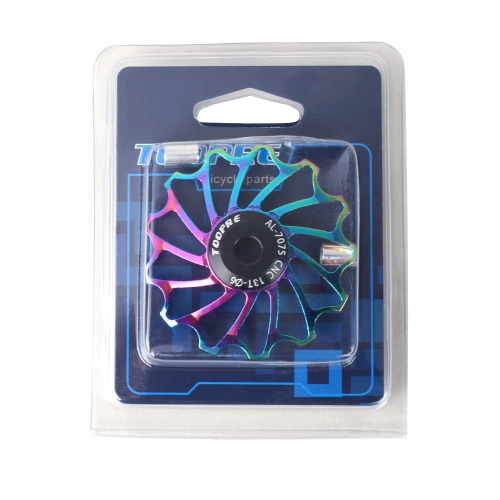 Ролик натяжителя заднего переключателя 13T . Алюминиевый. TOOPRE TL-13T-C/ цветной / уп100/