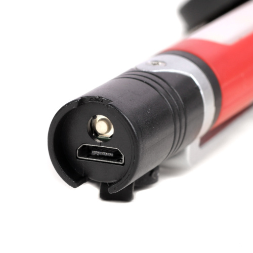 Фонарь универсальный COMIRON PEN RED корпус: жёсткий ABS, IPX5; свет: 1 XPG, 100lm, 5COB; аккум: 260 mAh, USB; красный /уп 60/