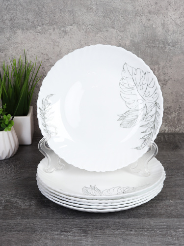 Набор тарелок 6 штук 190 мм / LHP-75XN (7463) /уп 12/ 742629